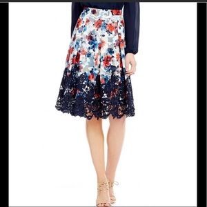 Antonio Melani Flower Skirt Size 0
